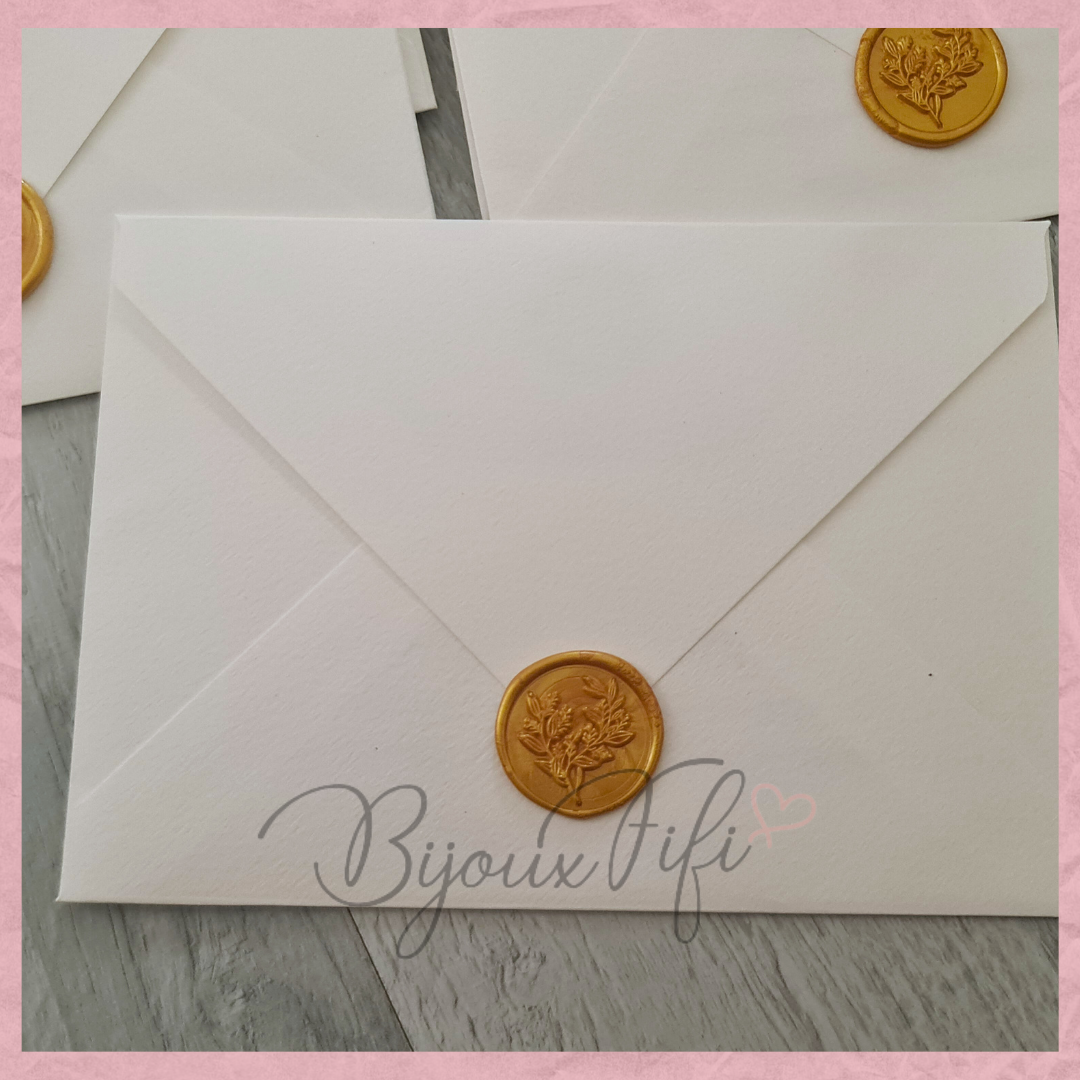 Convite envelope "Luxury"